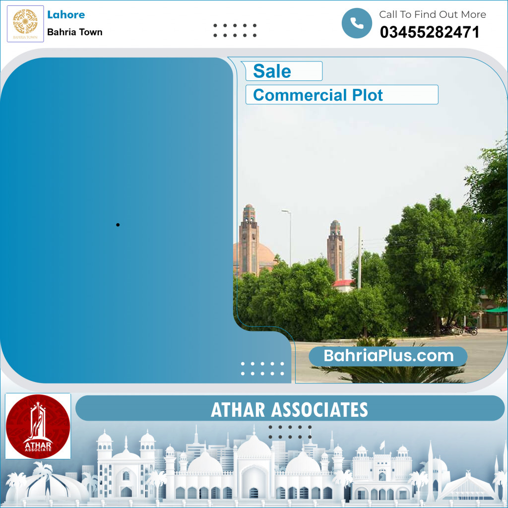 Commercial Plot for Sale in Bahria Town, Lahore - (BP-153146)
