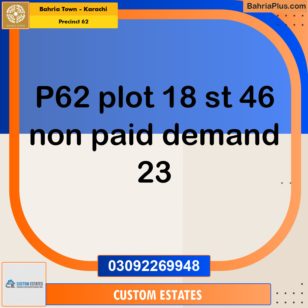 Residential Plot for Sale in Precinct 62 -  Bahria Town, Karachi - (BP-153337)