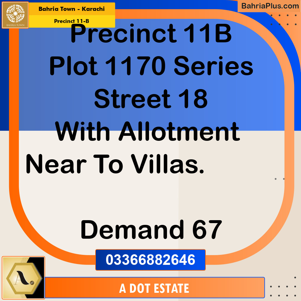 Residential Plot for Sale in Precinct 11-B -  Bahria Town, Karachi - (BP-154012)