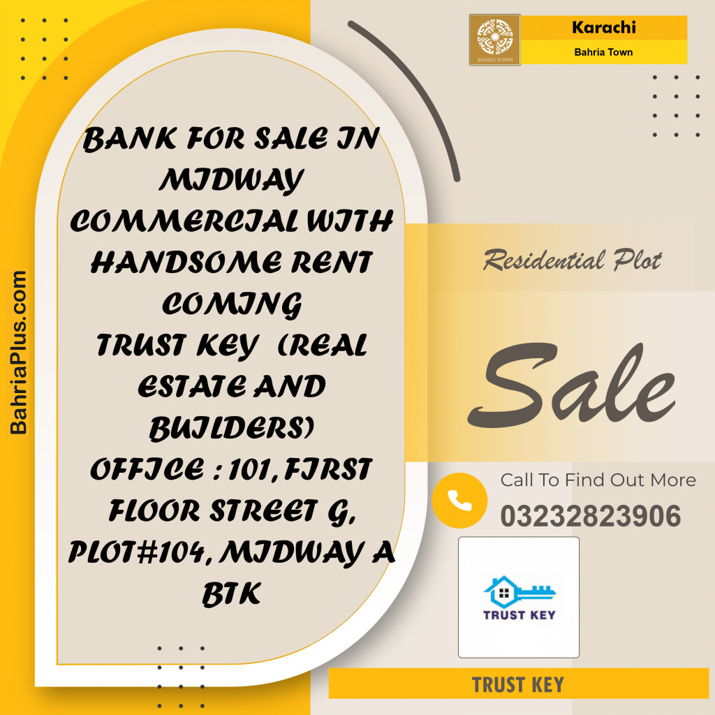 Residential Plot for Sale in Midway B Commercial -  Bahria Town, Karachi - (BP-154064)