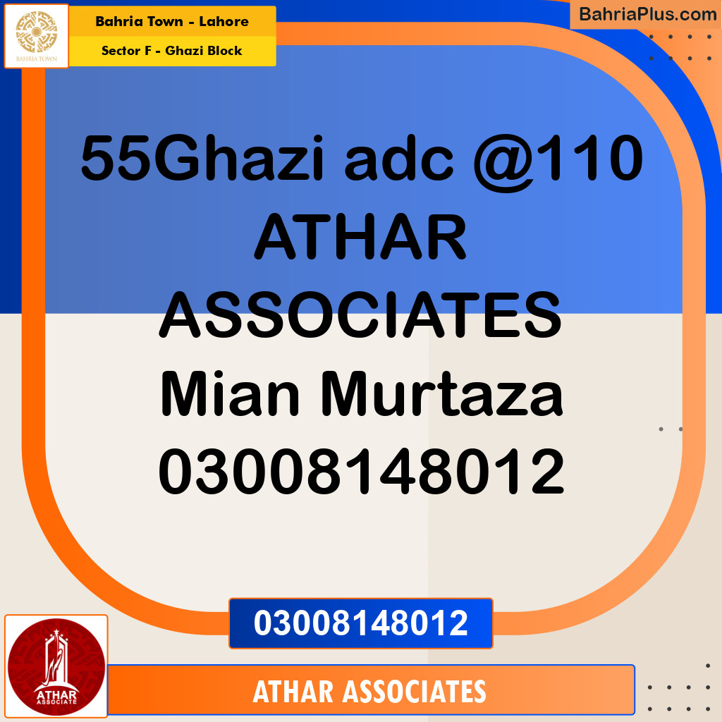 Residential Plot for Sale in Sector F - Ghazi Block - Bahria Town, Lahore - (BP-154341)