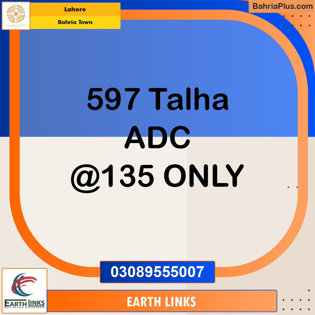 Residential Plot for Sale in Bahria Town, Lahore - (BP-154366)