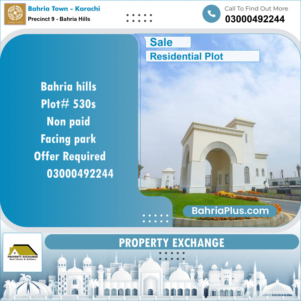 Residential Plot for Sale in Precinct 9 - Bahria Hills -  Bahria Town, Karachi - (BP-154529)