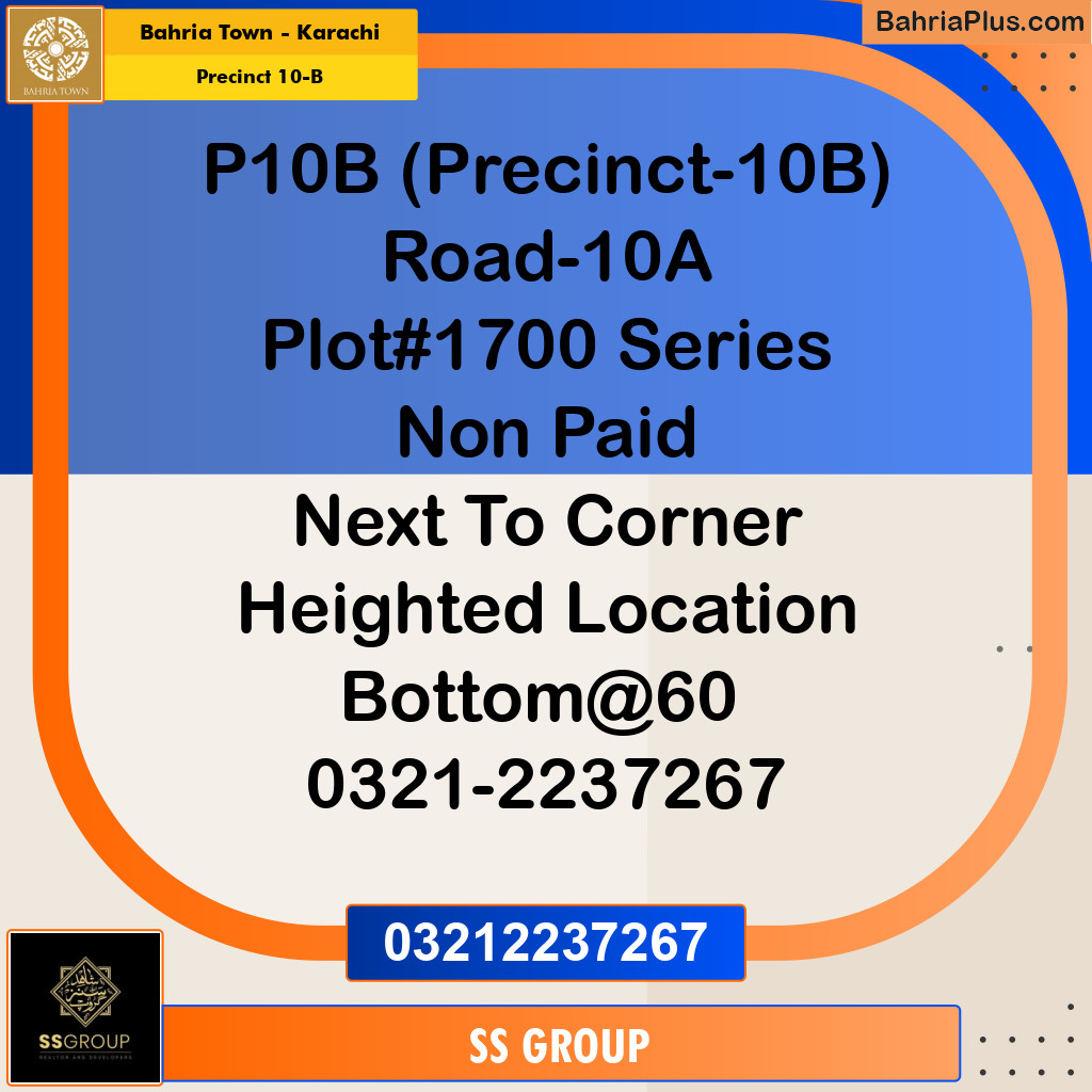 125 Sq. Yards Residential Plot for Sale in Precinct 10-B -  Bahria Town, Karachi - (BP-155100)