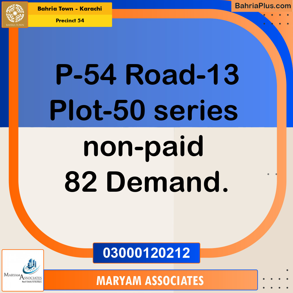 Residential Plot for Sale in Precinct 54 -  Bahria Town, Karachi - (BP-155155)