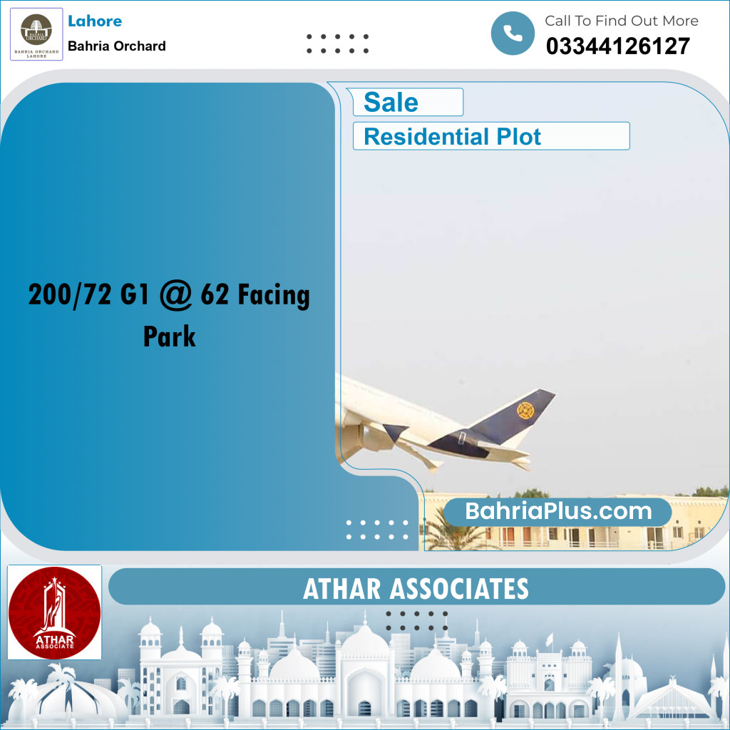 Residential Plot for Sale in Bahria Orchard, Lahore - (BP-155909)