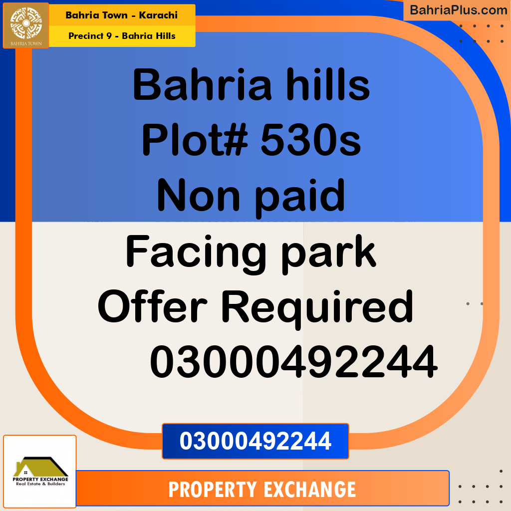 Residential Plot for Sale in Precinct 9 - Bahria Hills -  Bahria Town, Karachi - (BP-156124)
