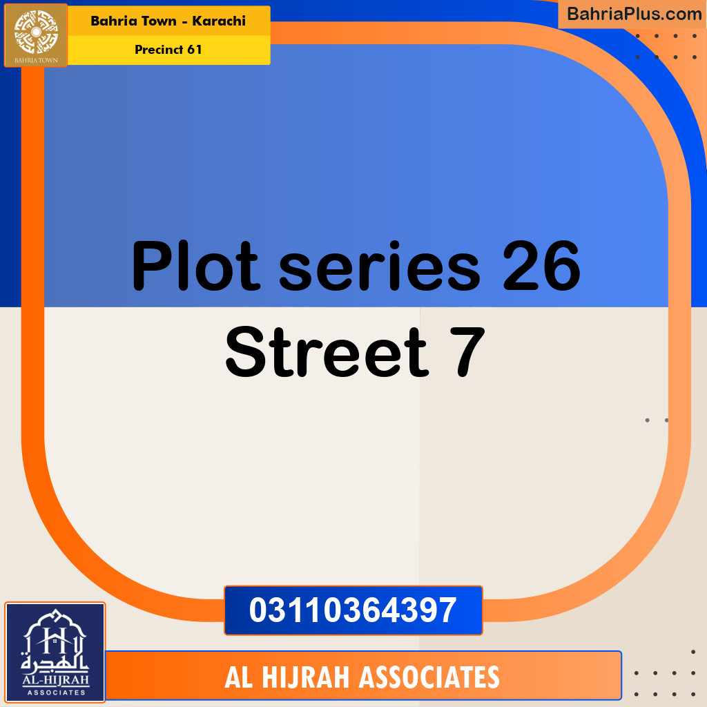 125 Sq. Yards Residential Plot for Sale in Precinct 61 -  Bahria Town, Karachi - (BP-156205)