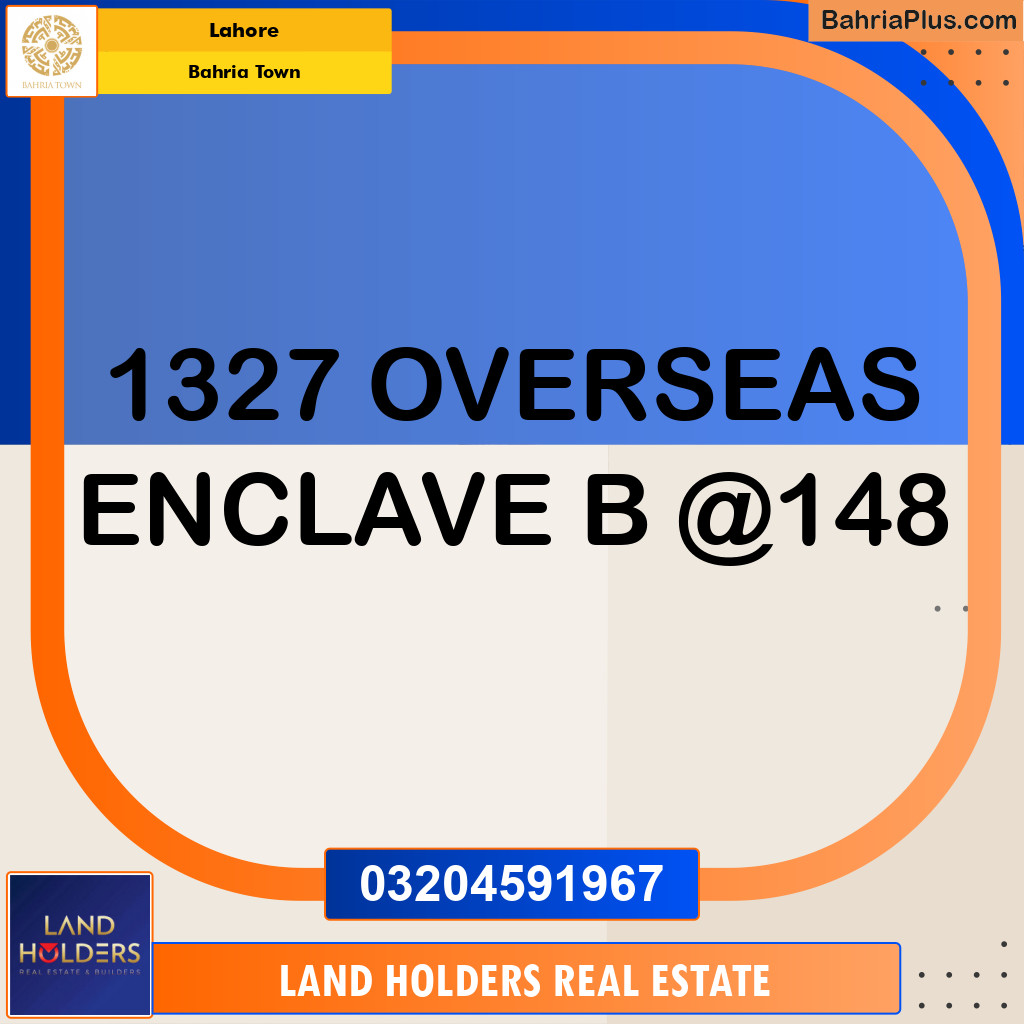 Residential Plot for Sale in Bahria Town, Lahore - (BP-156820)