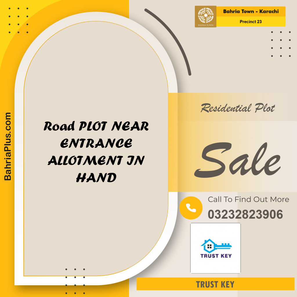 125 Sq. Yards Residential Plot for Sale in Precinct 23 -  Bahria Town, Karachi - (BP-156850)