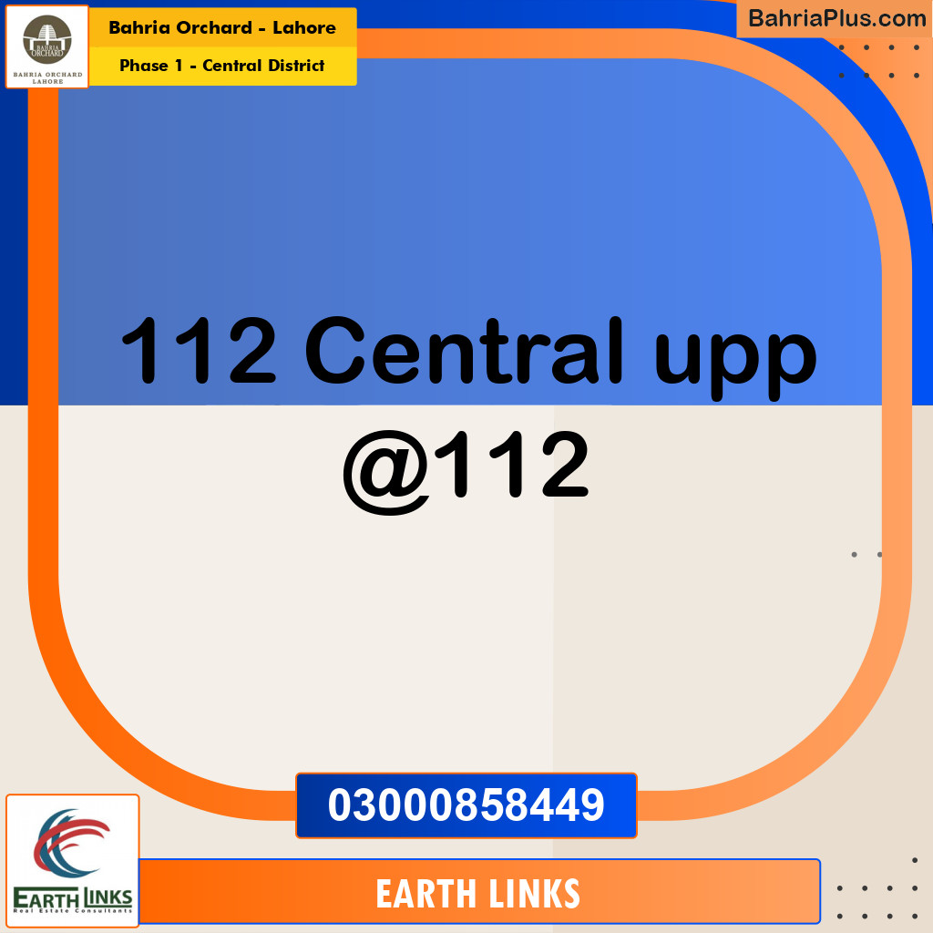 Residential Plot for Sale in Phase 1 - Central District -  Bahria Orchard, Lahore - (BP-157154)