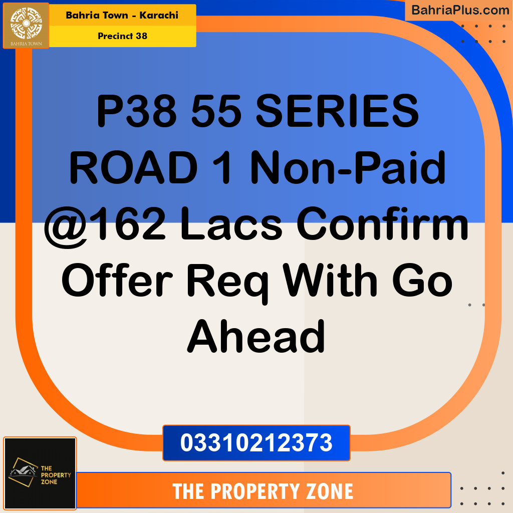 1000 Sq. Yards Residential Plot for Sale in Precinct 38 -  Bahria Town, Karachi - (BP-157572)