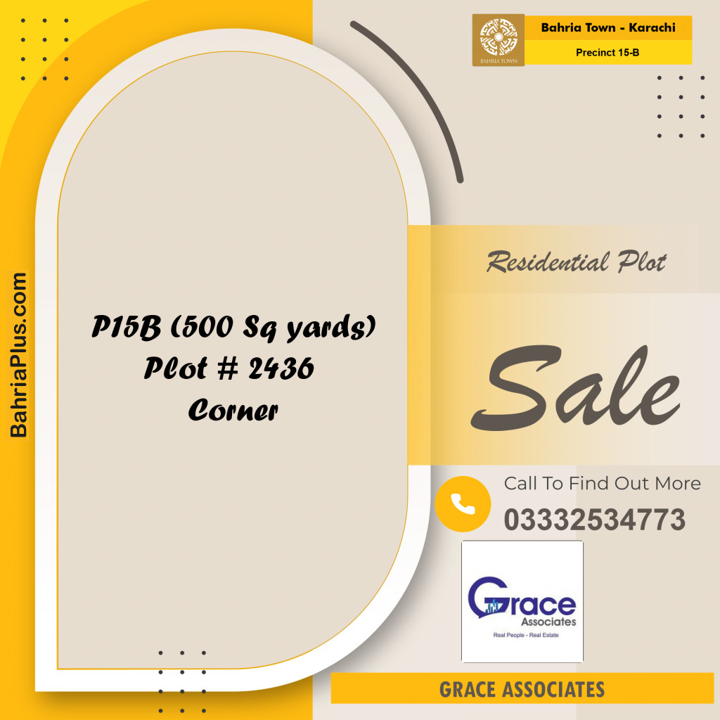 125 Sq. Yards Residential Plot for Sale in Precinct 15-B -  Bahria Town, Karachi - (BP-157836)