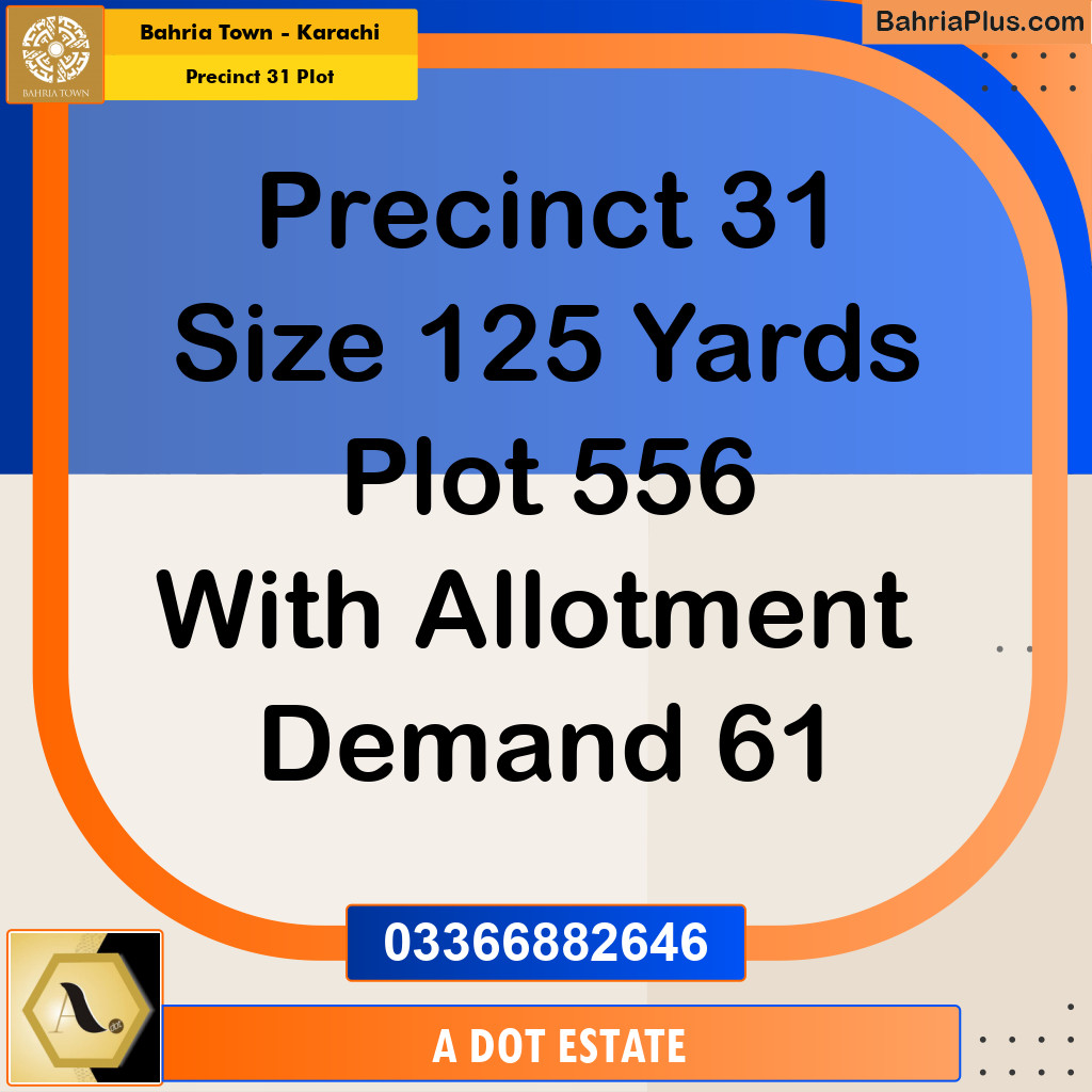 Residential Plot for Sale in Precinct 31 Plot -  Bahria Town, Karachi - (BP-160247)