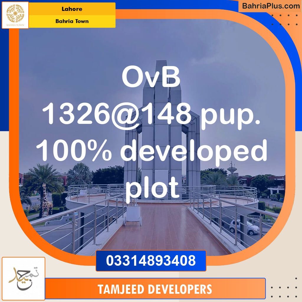 Residential Plot for Sale in Overseas B -  Bahria Town, Lahore - (BP-161264)