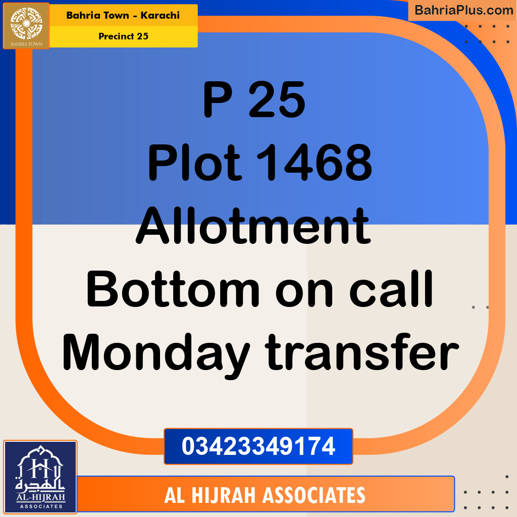 125 Sq. Yards Residential Plot for Sale in Precinct 25 -  Bahria Town, Karachi - (BP-161349)
