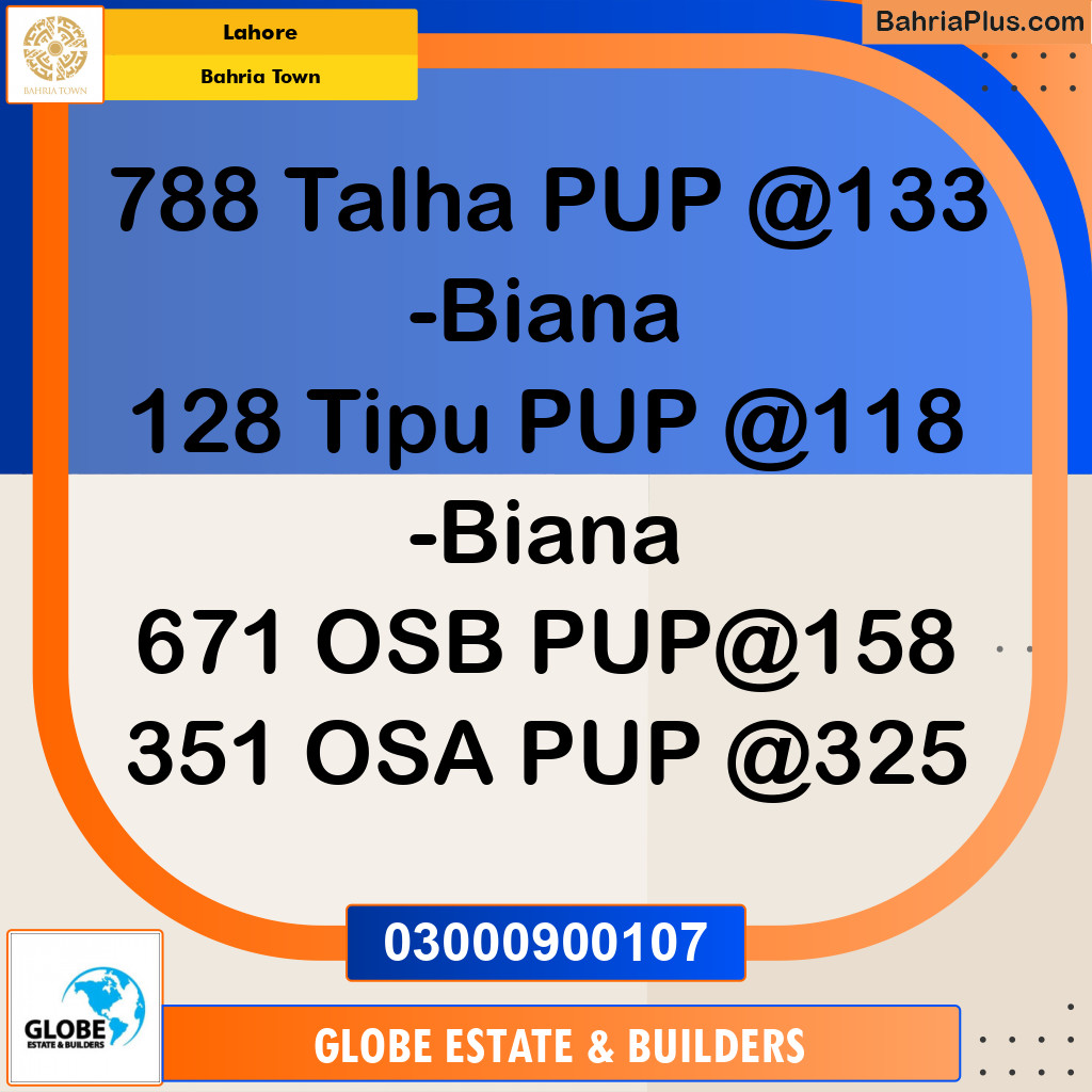 Residential Plot for Sale in Sector F - Talha Block -  Bahria Town, Lahore - (BP-161445)