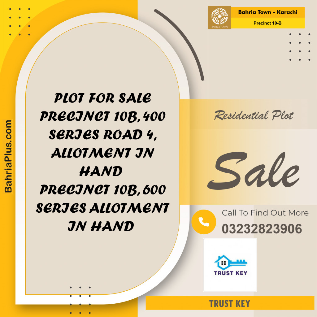 125 Sq. Yards Residential Plot for Sale in Precinct 10-B -  Bahria Town, Karachi - (BP-161983)