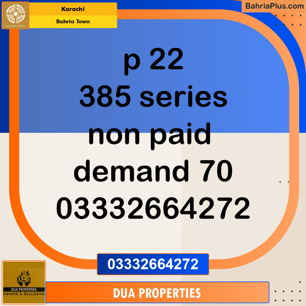 250 Sq. Yards Residential Plot for Sale in Precinct 22 -  Bahria Town, Karachi - (BP-162740)