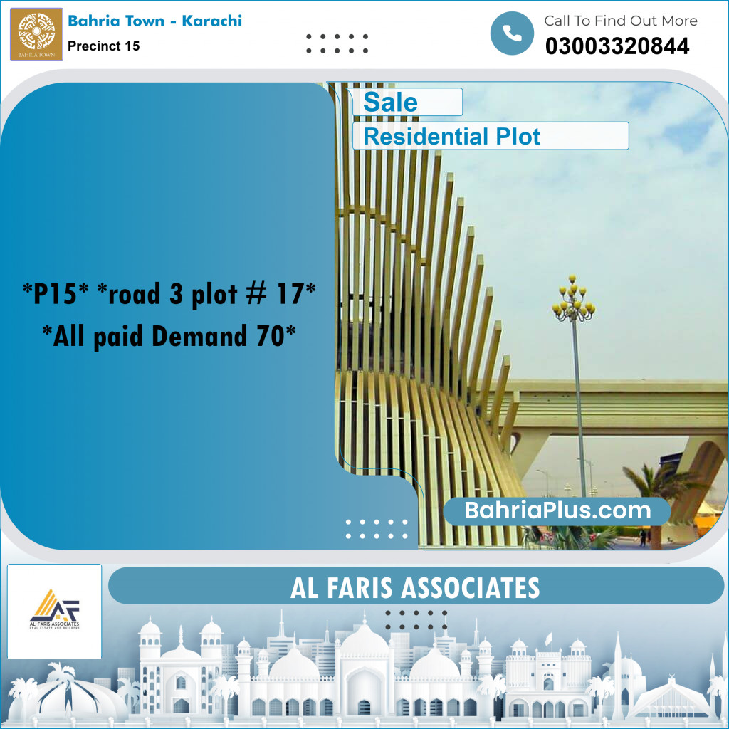 125 Sq. Yards Residential Plot for Sale in Precinct 15 -  Bahria Town, Karachi - (BP-162799)