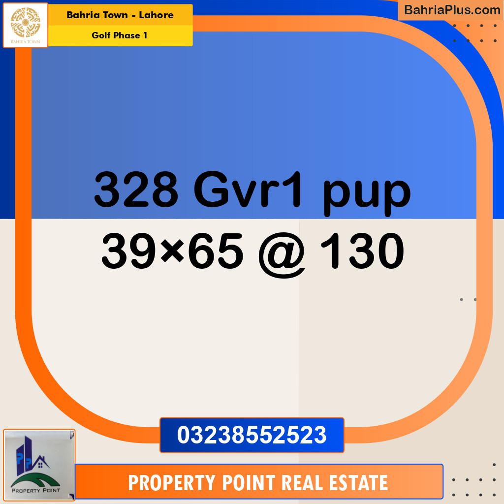 Residential Plot for Sale in Golf Phase 1 -  Bahria Town, Lahore - (BP-163041)