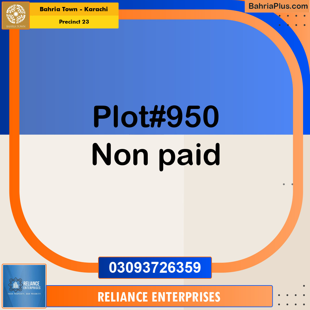 125 Sq. Yards Residential Plot for Sale in Precinct 23 -  Bahria Town, Karachi - (BP-163934)