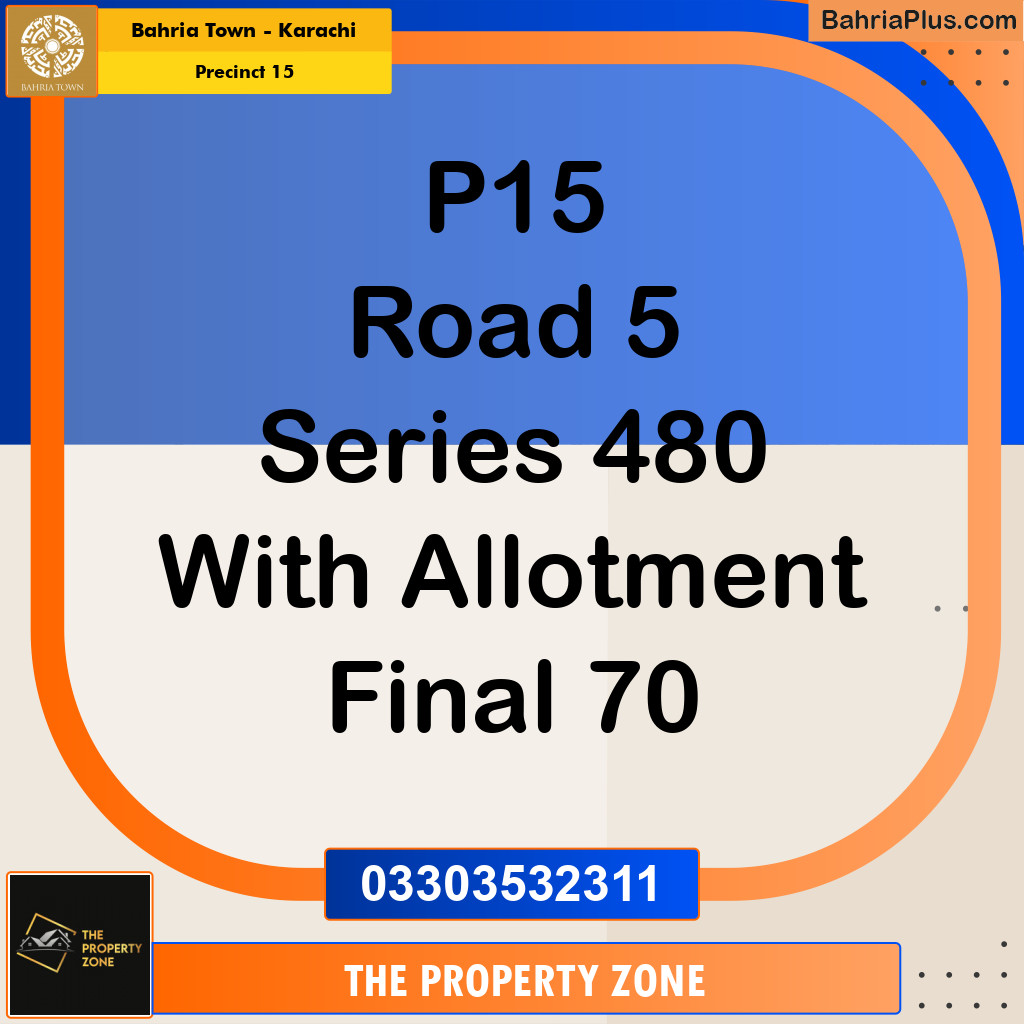 125 Sq. Yards Residential Plot for Sale in Precinct 15 -  Bahria Town, Karachi - (BP-164059)