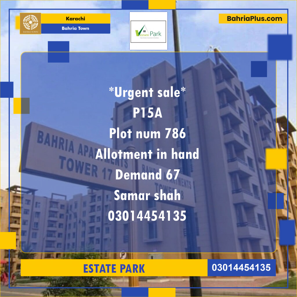 125 Sq. Yards Residential Plot for Sale in Precinct 15-A -  Bahria Town, Karachi - (BP-164184)