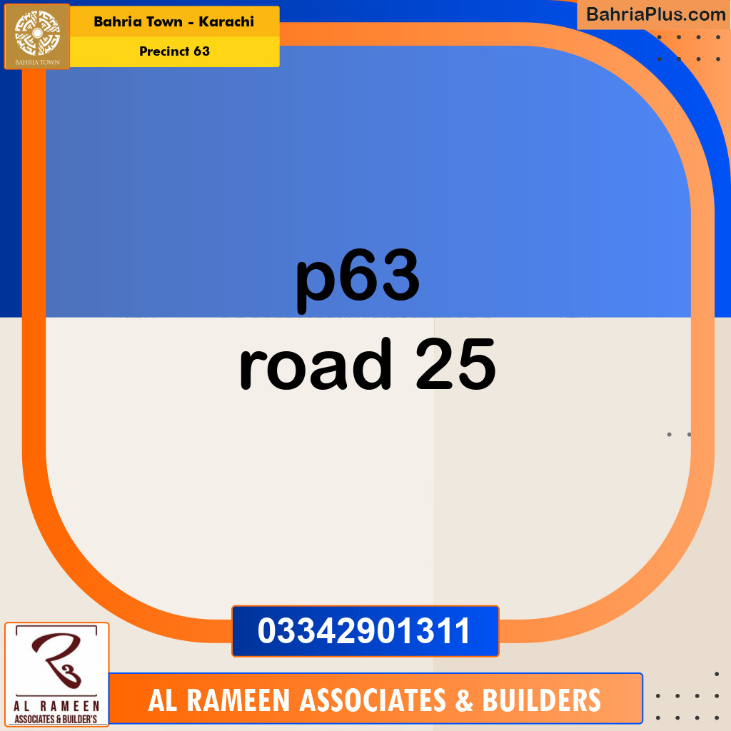 Residential Plot for Sale in Precinct 63 -  Bahria Town, Karachi - (BP-165134)