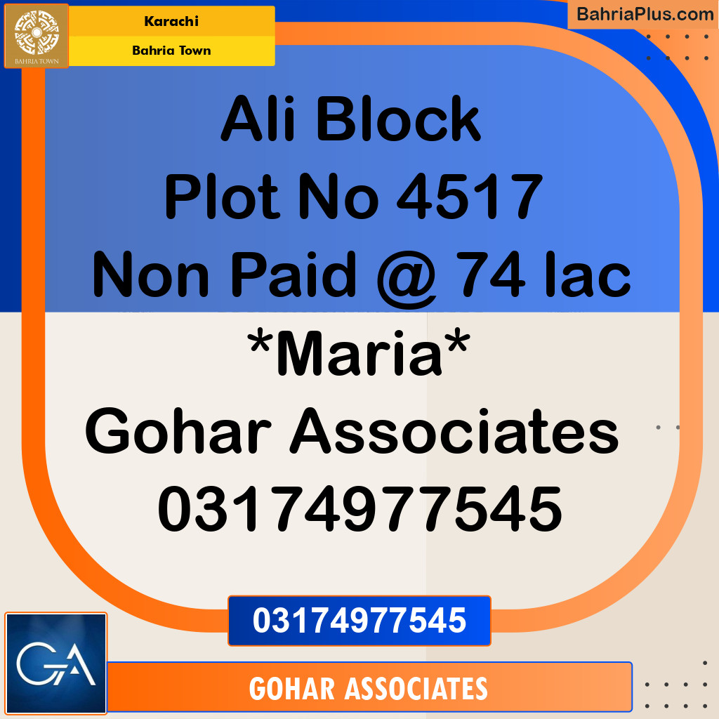 125 Sq. Yards Residential Plot for Sale in Precinct 12 - Ali Block -  Bahria Town, Karachi - (BP-166294)