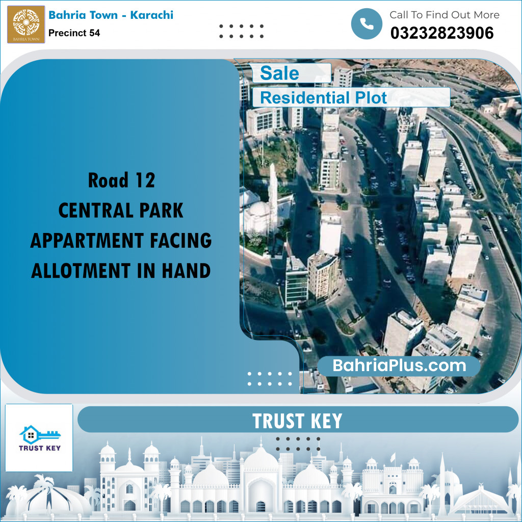 Residential Plot for Sale in Precinct 54 -  Bahria Town, Karachi - (BP-166312)