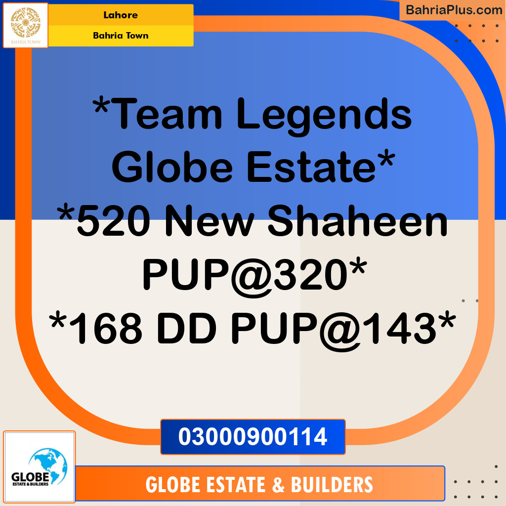 Residential Plot for Sale in Sector B - New Shaheen Block -  Bahria Town, Lahore - (BP-166396)