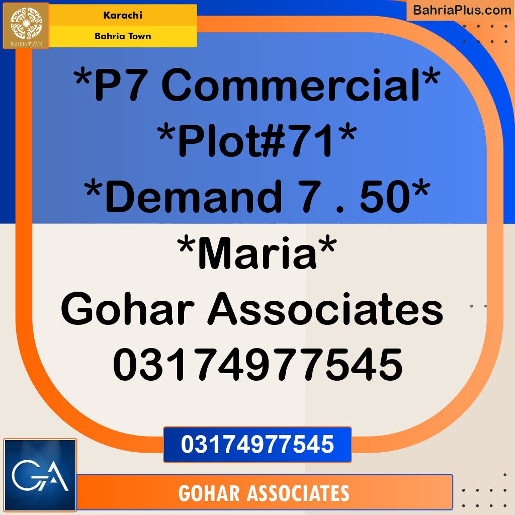 Residential Plot for Sale in Liberty Commercial -  Bahria Town, Karachi - (BP-166822)