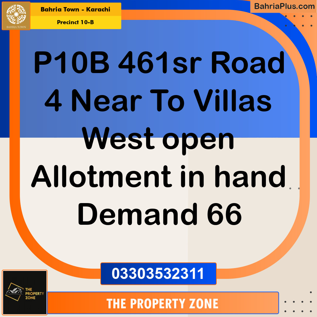 125 Sq. Yards Residential Plot for Sale in Precinct 10-B -  Bahria Town, Karachi - (BP-166912)