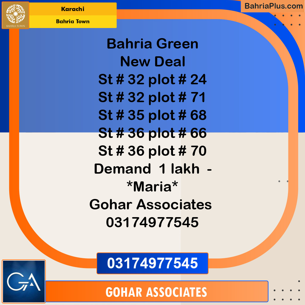 75 Sq. Yards Residential Plot for Sale in Bahria Greens -  Bahria Town, Karachi - (BP-168357)