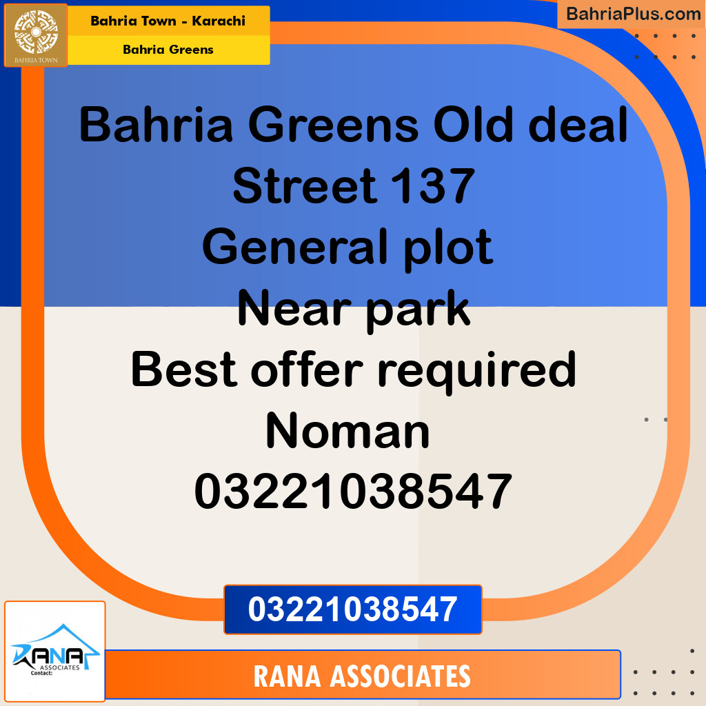 75 Sq. Yards Residential Plot for Sale in Bahria Greens -  Bahria Town, Karachi - (BP-168395)