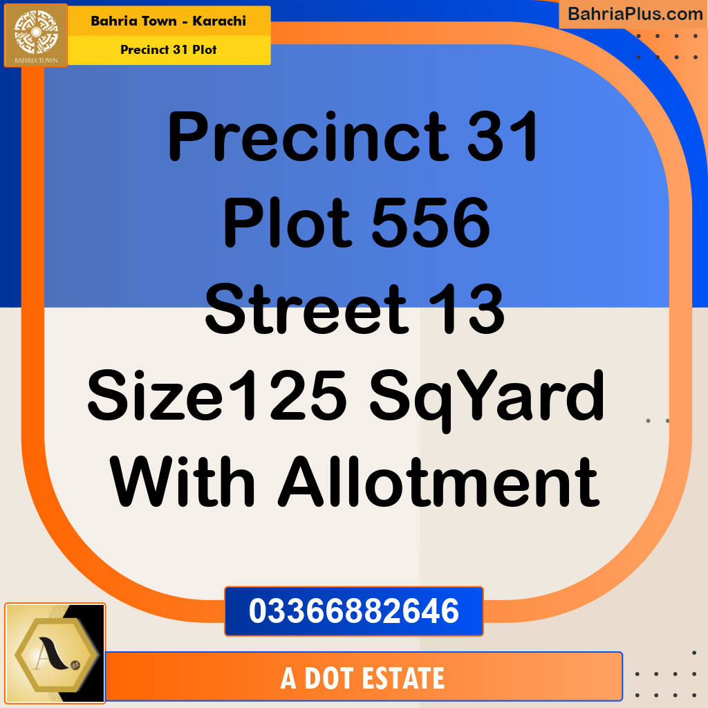 Residential Plot for Sale in Precinct 31 Plot -  Bahria Town, Karachi - (BP-168409)