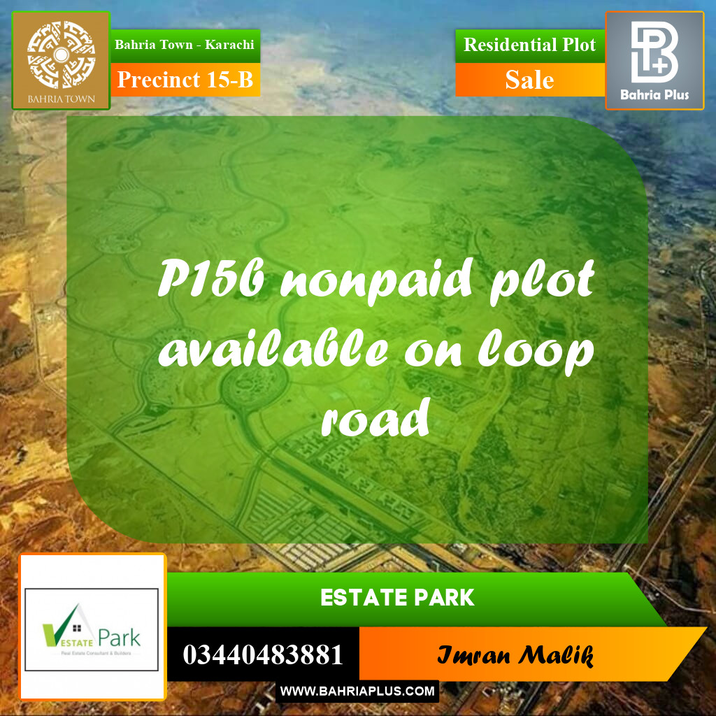 125 Sq. Yards Residential Plot for Sale in Precinct 15-B -  Bahria Town, Karachi - (BP-168502)