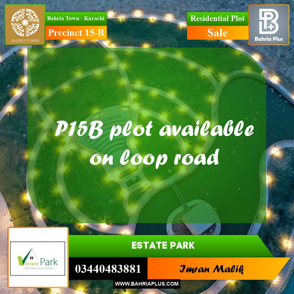 125 Sq. Yards Residential Plot for Sale in Precinct 15-B -  Bahria Town, Karachi - (BP-168875)