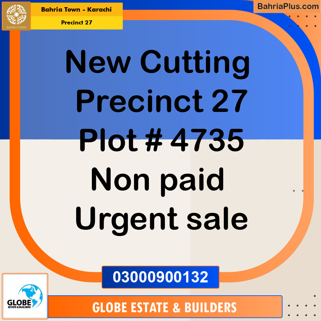Residential Plot for Sale in Precinct 27 - Bahria Town, Karachi - (BP-169003)