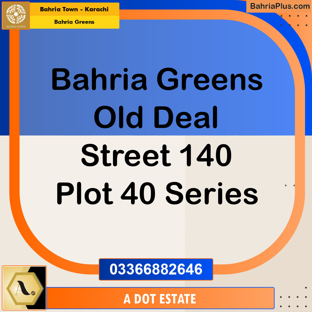 Residential Plot for Sale in Bahria Greens - Bahria Town, Karachi - (BP-169754)