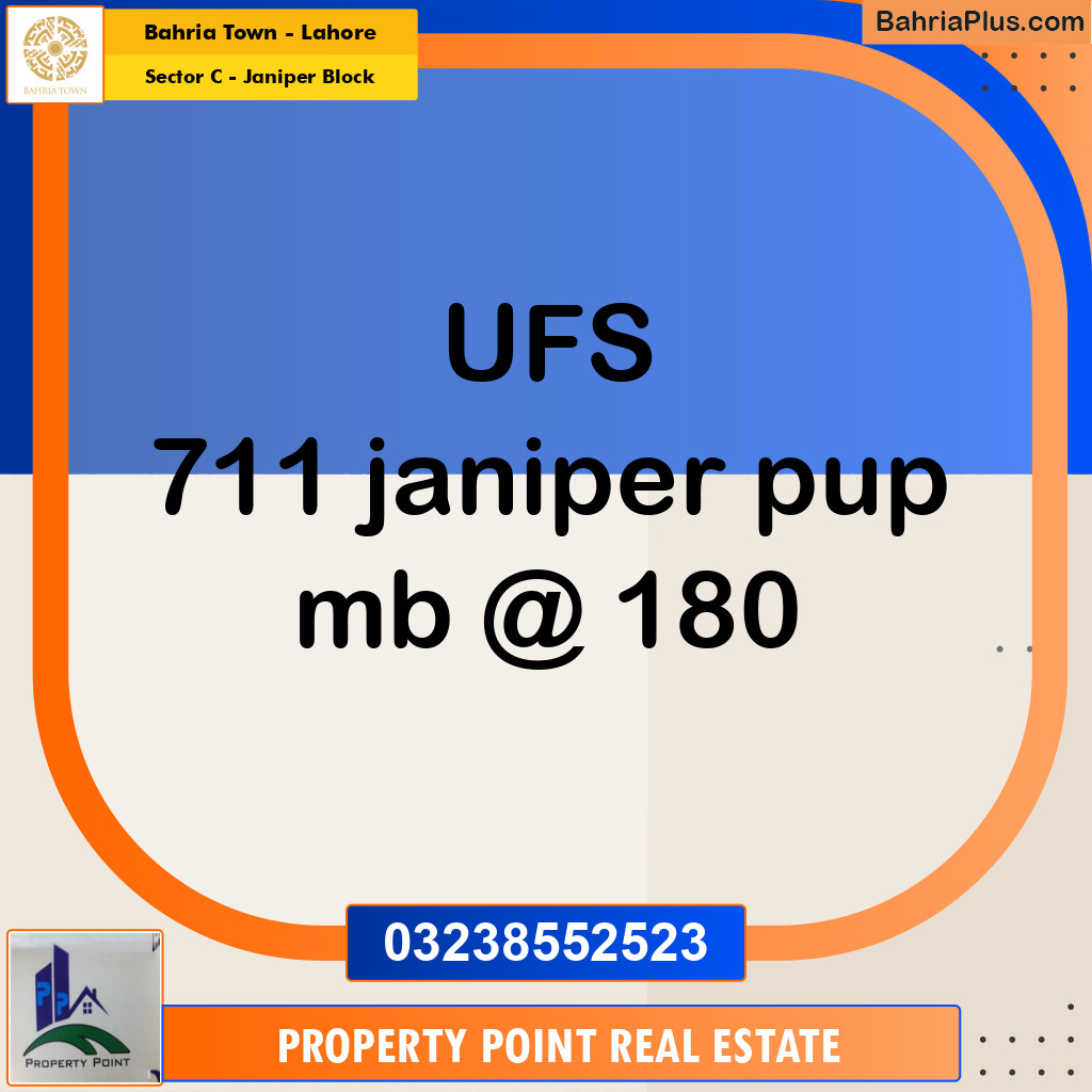 Residential Plot for Sale in Sector C - Janiper Block -  Bahria Town, Lahore - (BP-170758)