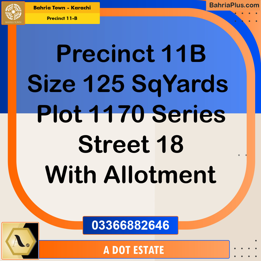 Residential Plot for Sale in Precinct 11-B -  Bahria Town, Karachi - (BP-170901)