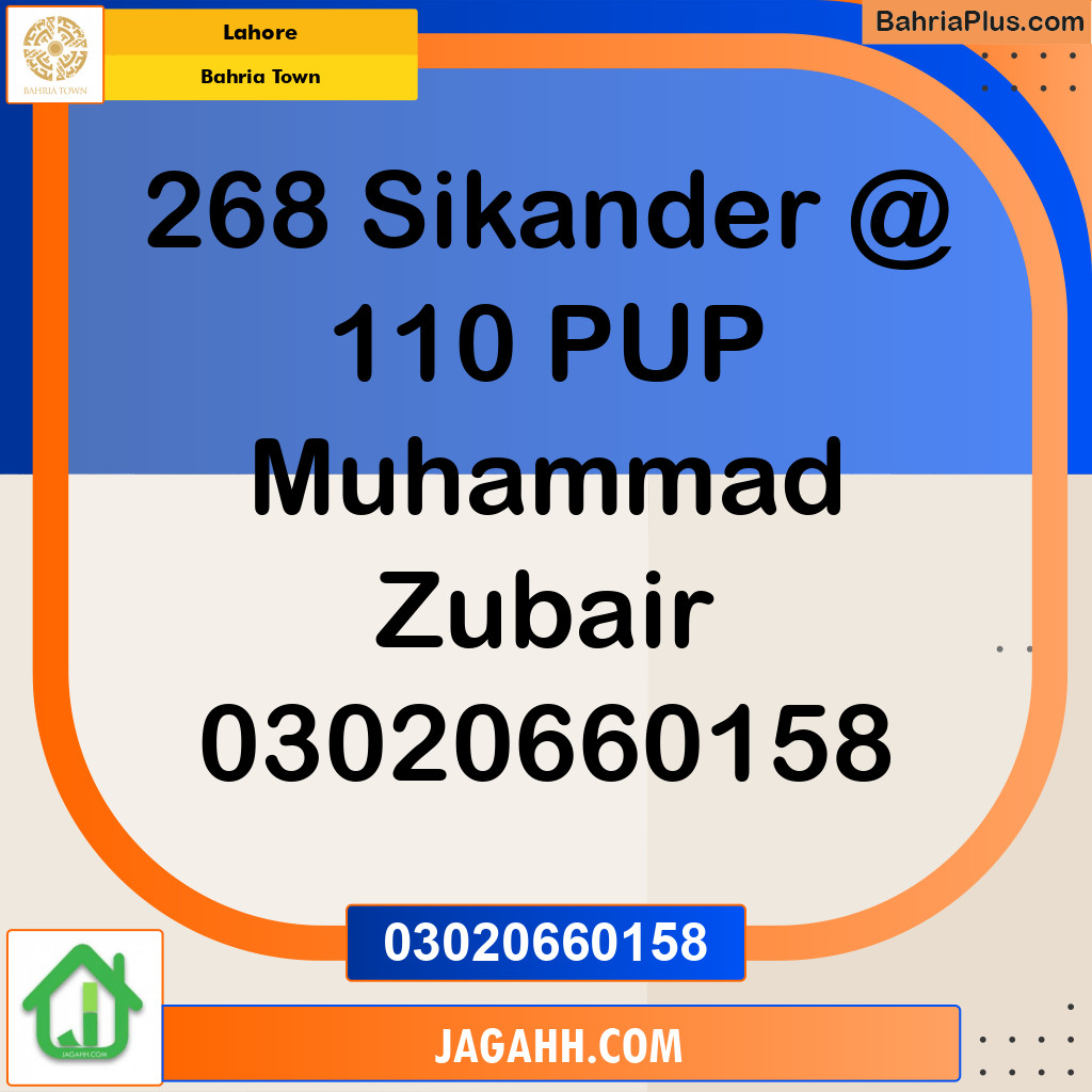 Residential Plot for Sale in Sector F - Sikander Block -  Bahria Town, Lahore - (BP-171133)