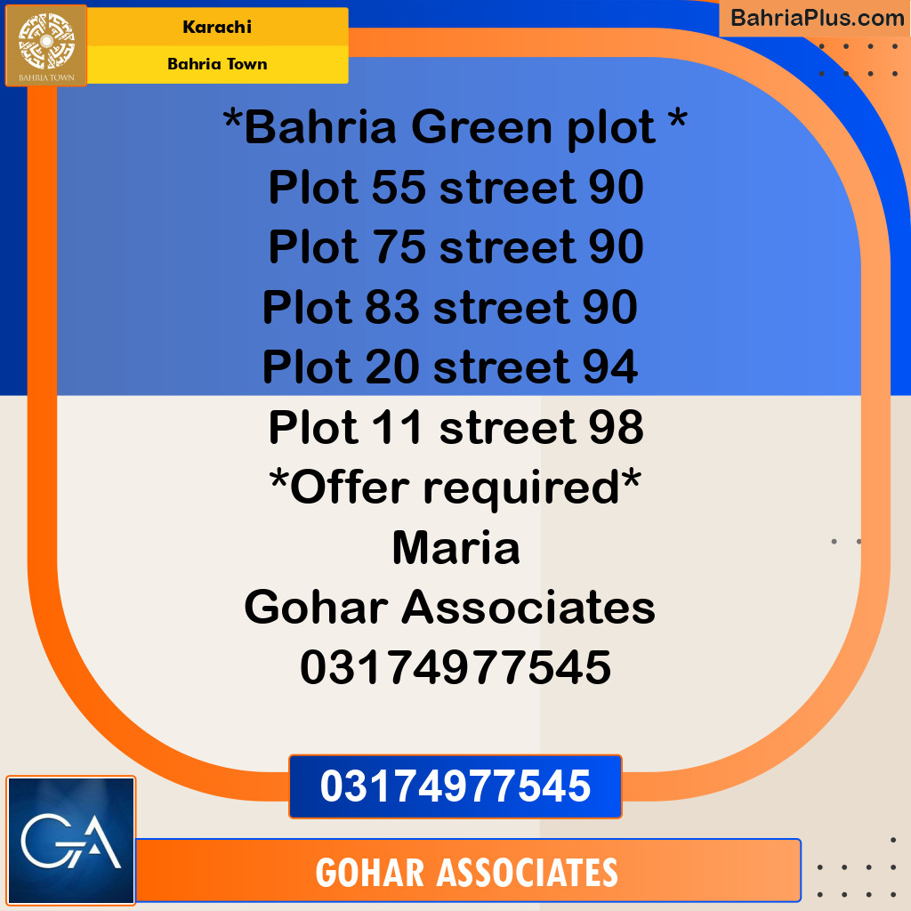 75 Sq. Yards Residential Plot for Sale in Bahria Greens -  Bahria Town, Karachi - (BP-171234)