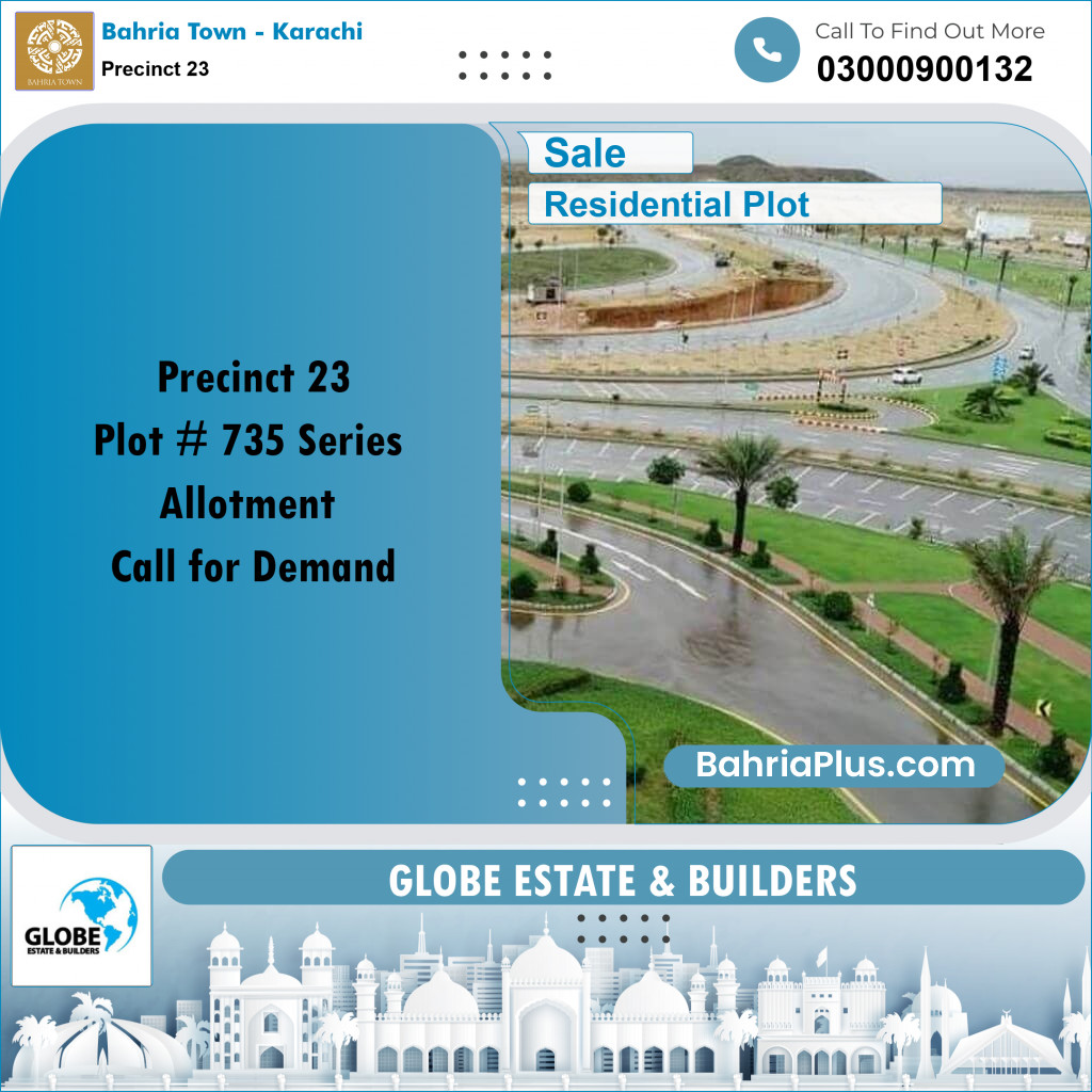 125 Sq. Yards Residential Plot for Sale in Precinct 23 -  Bahria Town, Karachi - (BP-171727)