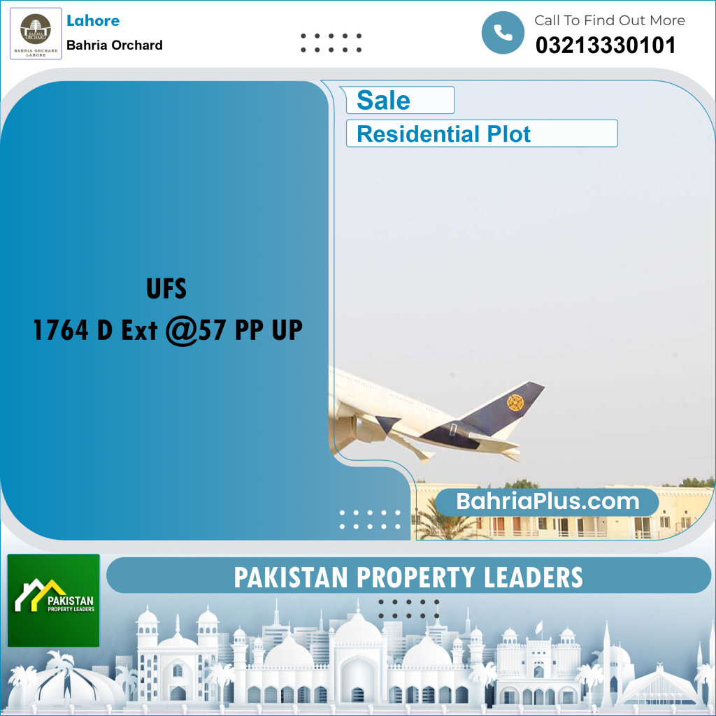 Residential Plot for Sale in Phase 2 - D Block -  Bahria Orchard, Lahore - (BP-171898)