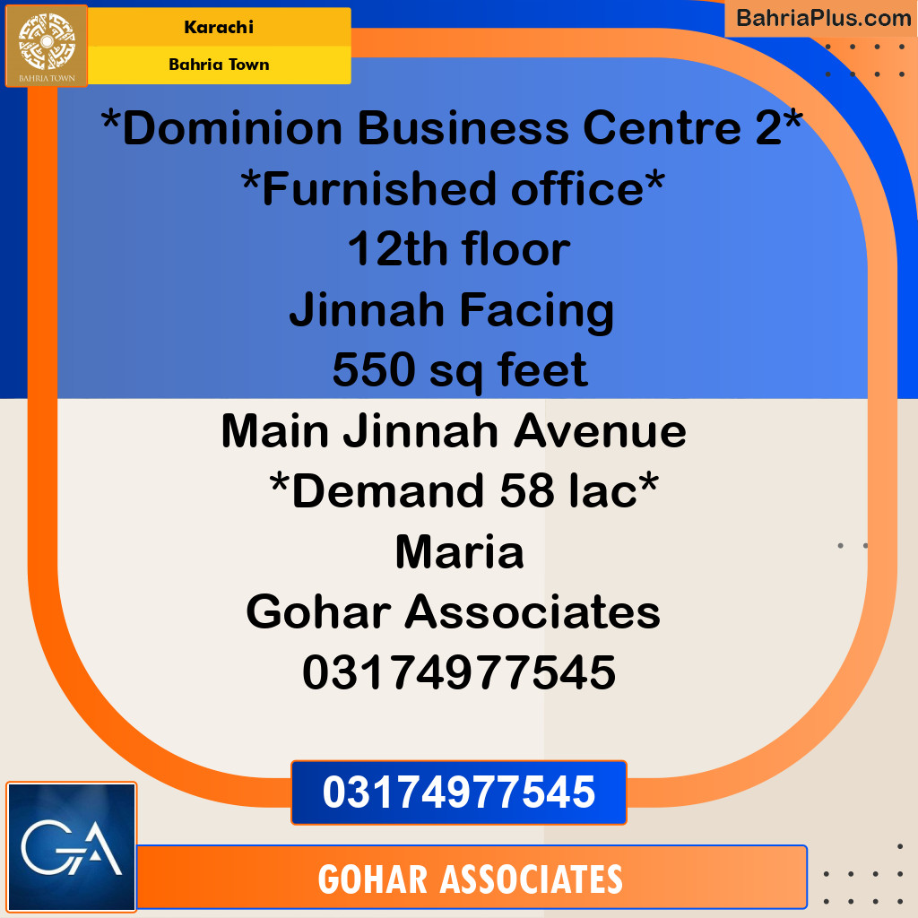 Residential Plot for Sale in Jinnah Avenue Commercial -  Bahria Town, Karachi - (BP-172319)