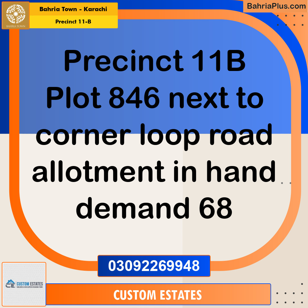 Residential Plot for Sale in Precinct 11-B - Bahria Town, Karachi - (BP-172397)