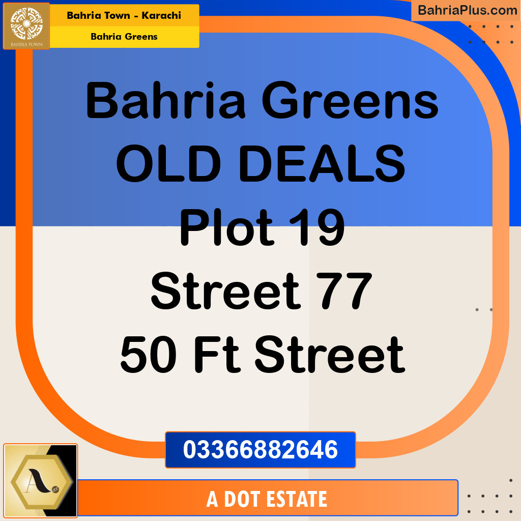 Residential Plot for Sale in Bahria Greens - Bahria Town, Karachi - (BP-172459)